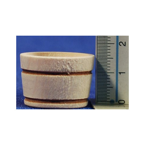 Barreño diámetro 2,5 cm madera