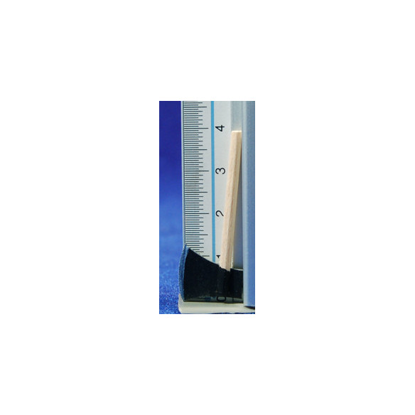 Hacha 4 cm madera