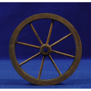 Wheel 10 cm wood