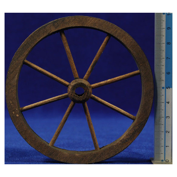 Rueda 10 cm madera