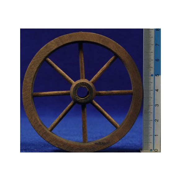 Wheel 8 cm wood