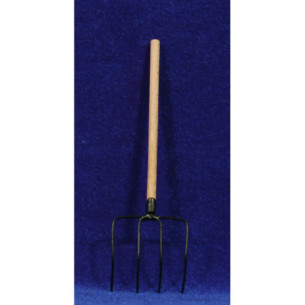 Fork 12 cm wood and metal