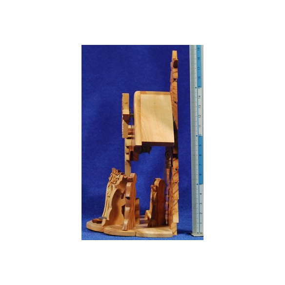 Nativity decoration 19 cm wood