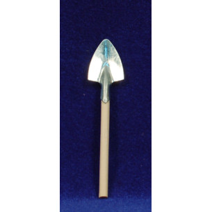 Pala punta 8 cm madera