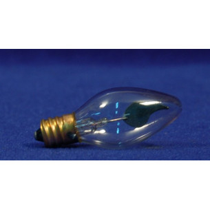 Lampada effetto fiamma E12 5 cm cristallo