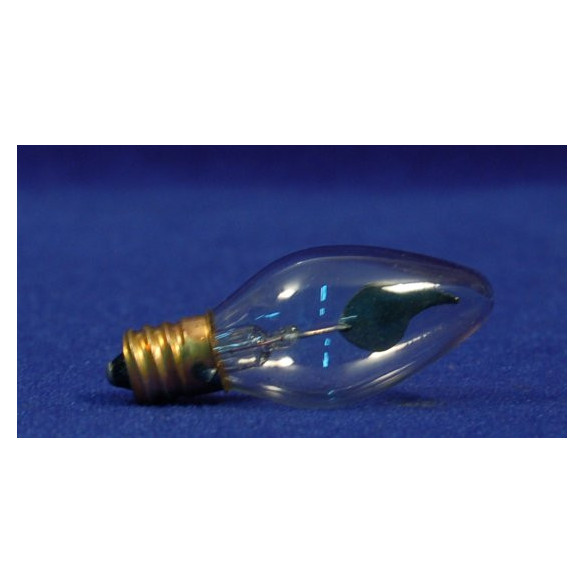 Fire effect ligth E12 5 cm glass