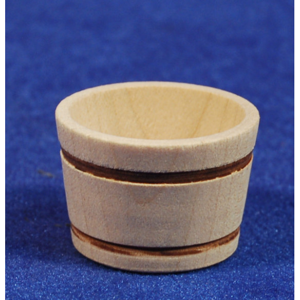 Barreño diámetro 3,2 cm madera
