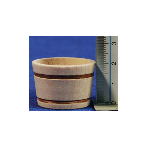 Barreño diámetro 3,2 cm madera