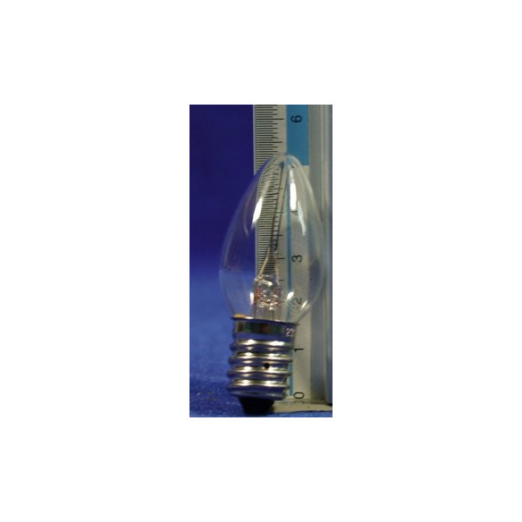 Lampada effetto fiamma E14 5 cm cristallo