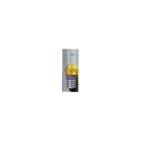 Bolbo gialla E10 2 cm  vetro