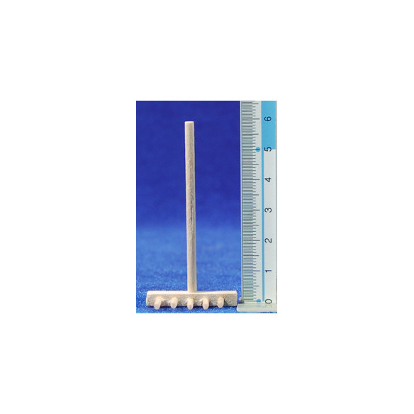 Rake 6 cm wood