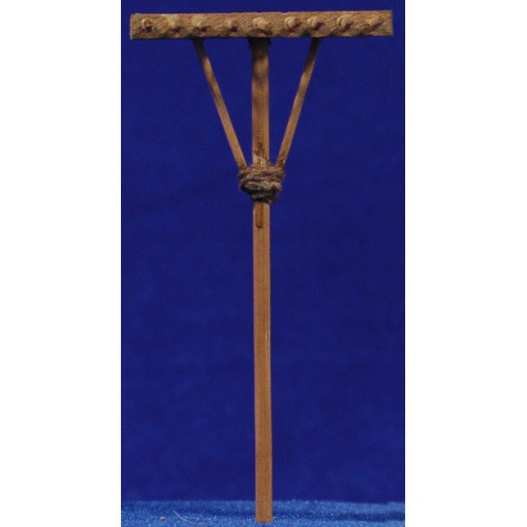 Rastrello m2 9 cm m2 legno