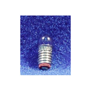 Bombeta E5,5 blava 1 cm vidre