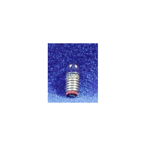 Bombilla E5,5 azul 1 cm cristal