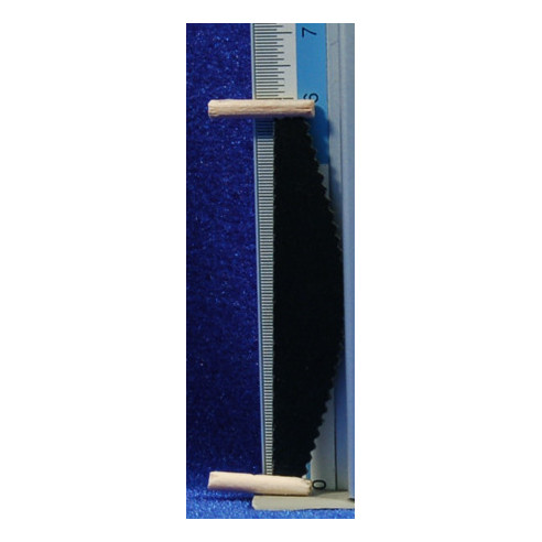 Sierra plana 6 cm madera