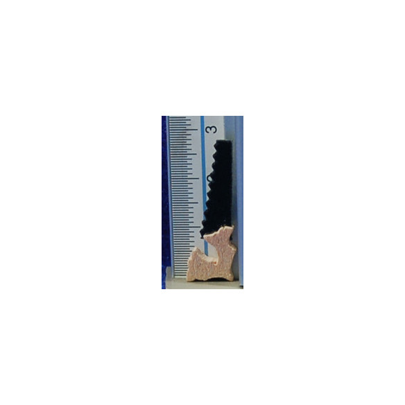 Saw 3 cm wood