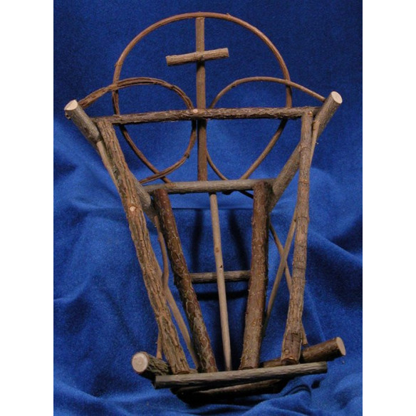 Culla 15 cm vimini