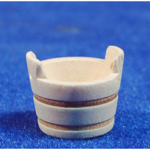 Cubell amb nanses diàmetre 1,8 cm fusta