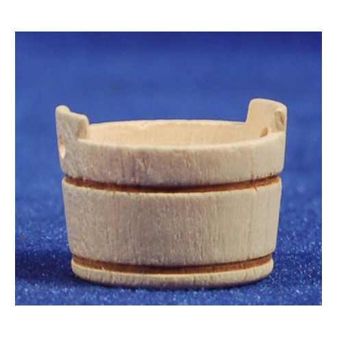 Bucket with lug diameter 2,5  cm wood
