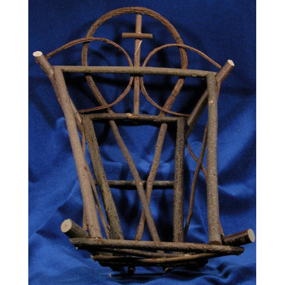 Culla 30 cm vimini