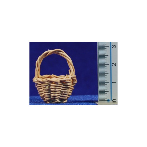 Cesto con asa 2-3 cm mimbre