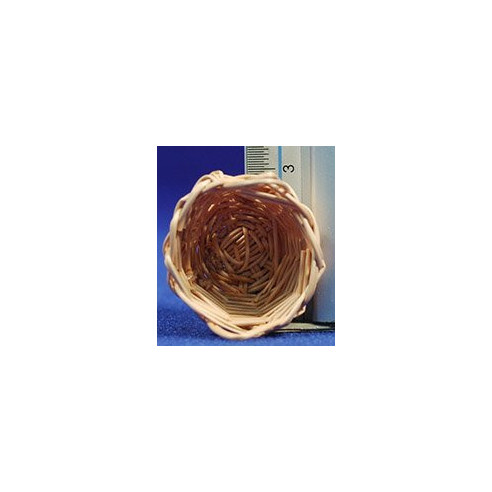 Basket two handle M2 diameter 3 cm wicker