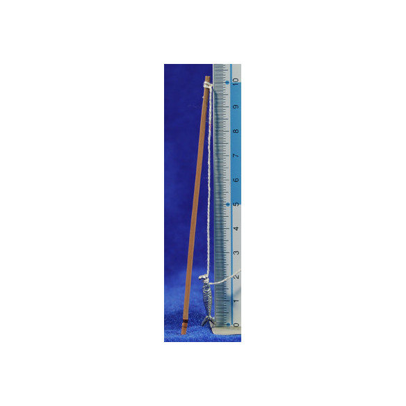 Caña pescar 12 cm mimbre