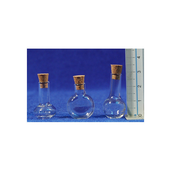 Vasetto 3-3,5 cm vetro