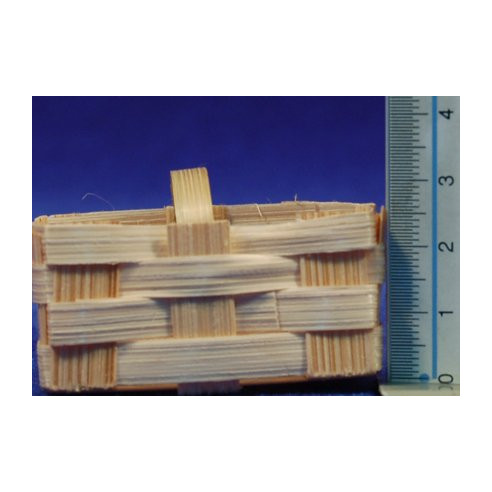 Cesto piano con anse 5,5 cm  vimini