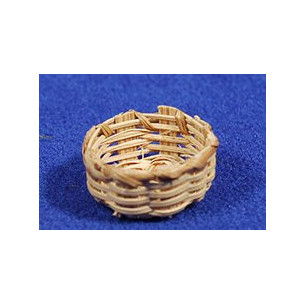 Cesto paniere D 2,5 cm H 1 cm vimini
