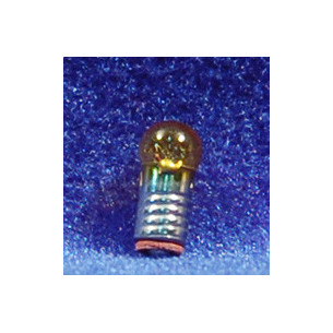 Bombeta E5,5 groga 1 cm vidre