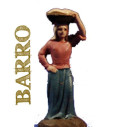 Figuras de barro 30 cm