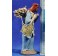 Pastor con leña 12 cm barro pintado Figuralia
