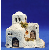 Casa hebrea 6,5 cm resina
