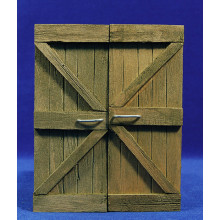 Puerta cuadrada 18x14 cm madera