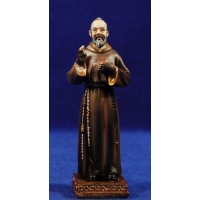 San Pio 10 cm resina