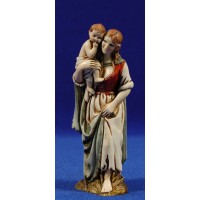 Pastora con niño en brazos 12-13  cm plástico Moranduzzo - Landi estilo 700
