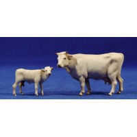 Grupo 2 vacas 8 cm plástico Moranduzzo - Landi
