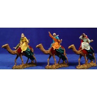 Reyes a camello 12-13  cm plástico Moranduzzo - Landi