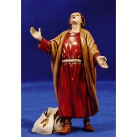 Pastor maravillado 12-13  cm plástico Moranduzzo - Landi estilo ebraico