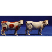 Grupo 2 vacas 10 cm plástico Moranduzzo - Landi