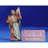 Pastora samaritana 9 cm resina Montserrat Ribes