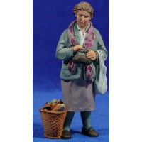 Abuela con bolso 16 cm resina Montserrat Ribes