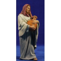 Pastora samaritana 20 cm resina Montserrat Ribes