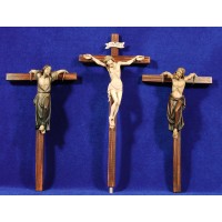 Cruces crucificción 14 cm madera