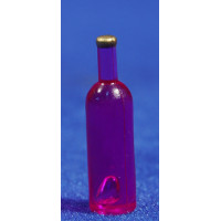 Botella vino rosado 3,5 cm plastico