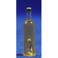 Botella vino blanco 3,5 cm plastico