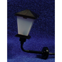 Farola paret luz blanca 2,5 cm metal