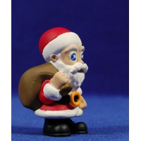 Papa Noel 6 cm plástico Comansi