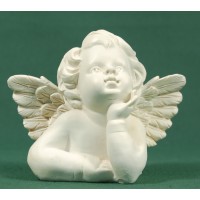 Busto de ángel sobremesa 9,5 cm resina